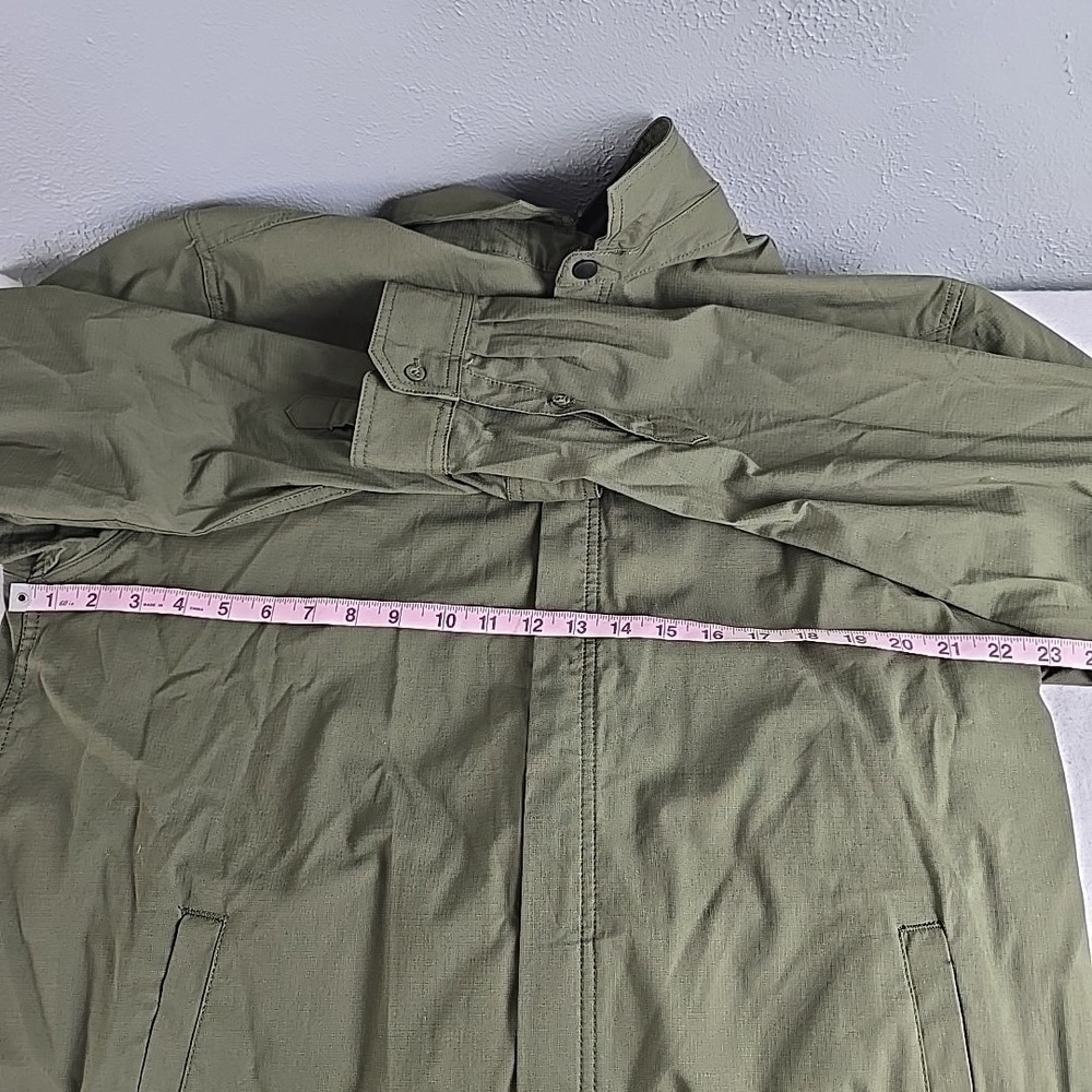 Toad and Co Men's Transverse Shirt Jacket XL Green Outdoor Camping Gorpcore - Picture 5 of 8